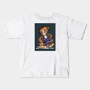 Scarecrow with quote Kids T-Shirt